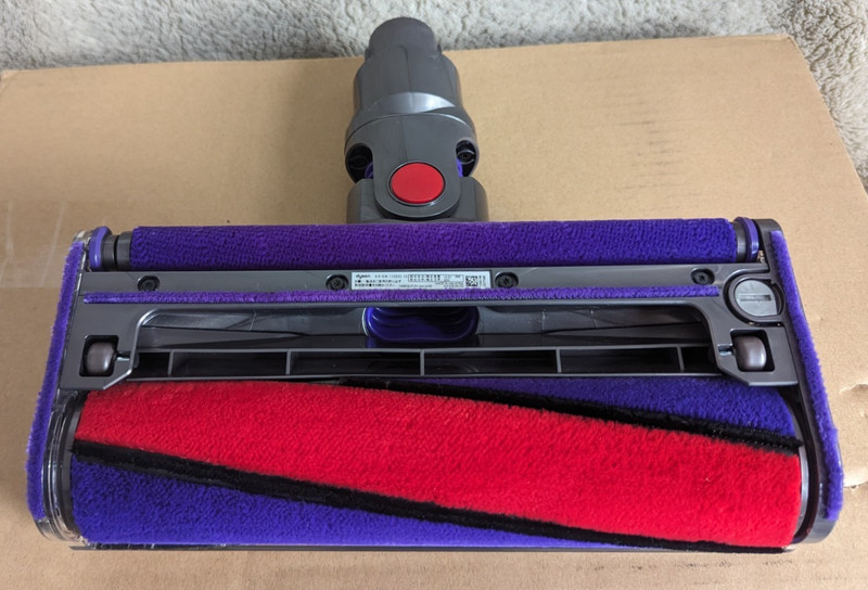 OEM Dyson Fluffy Soft Roller Brush Cleaner Head hard floor V11 V10 V8 V7 Outsize gallery