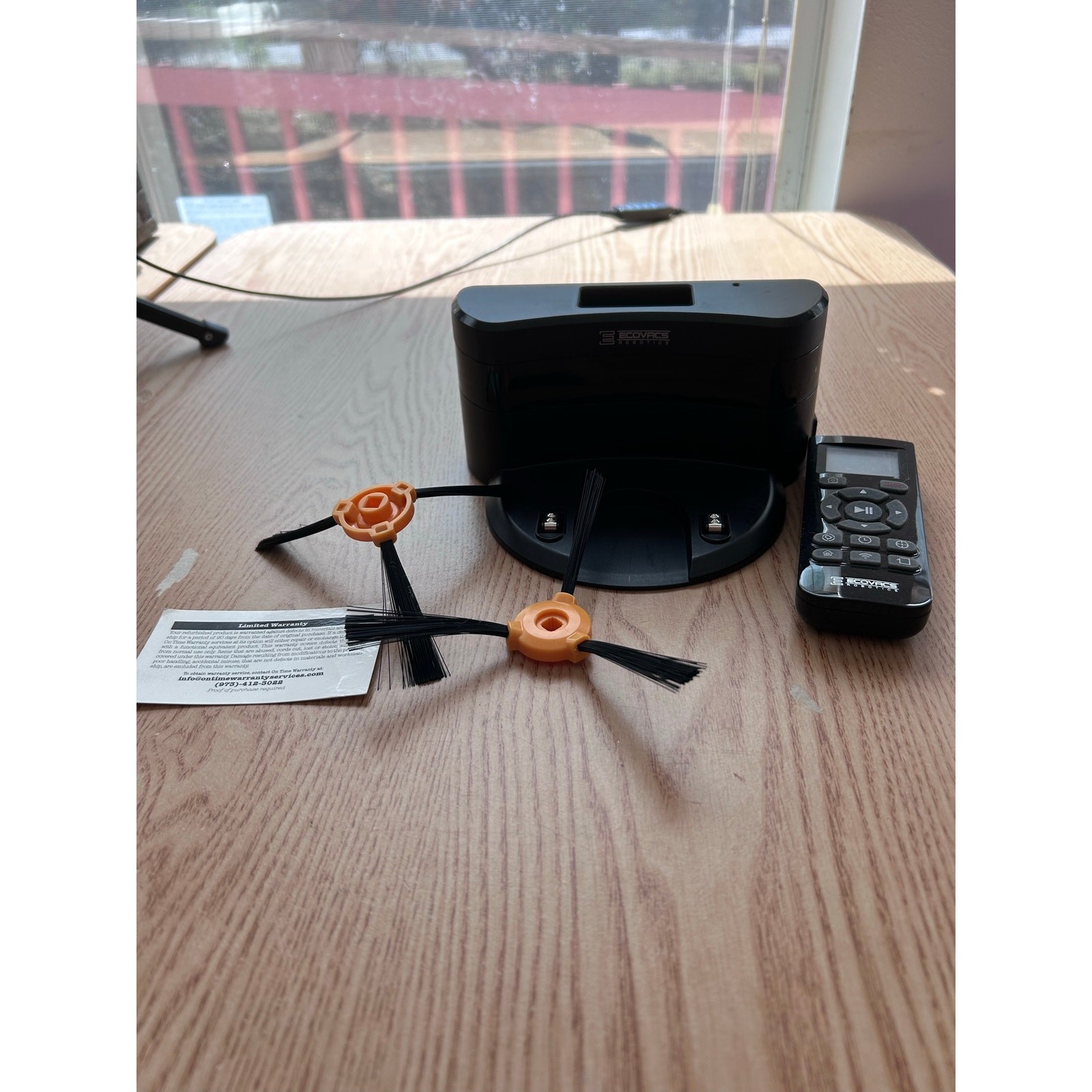 New Deebot Vacuum Charger Stand with 2 Brushes and Remote Control gallery
