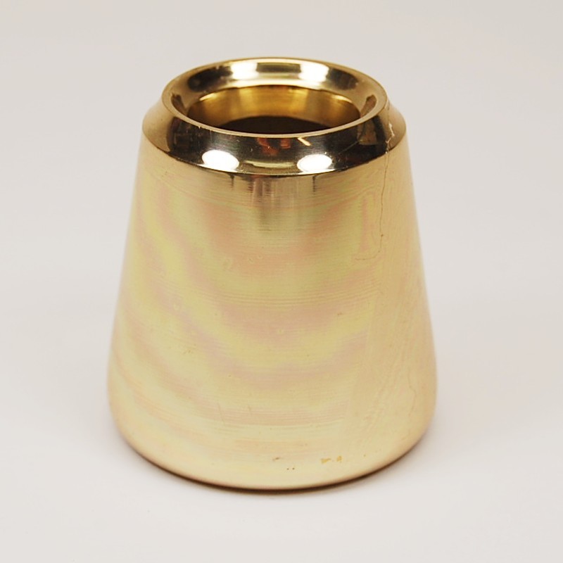 Brass CANDLE FOLLOWERS- Multiple sizes & quantities. WAX SAVER, TOPPERS, BURNERS gallery