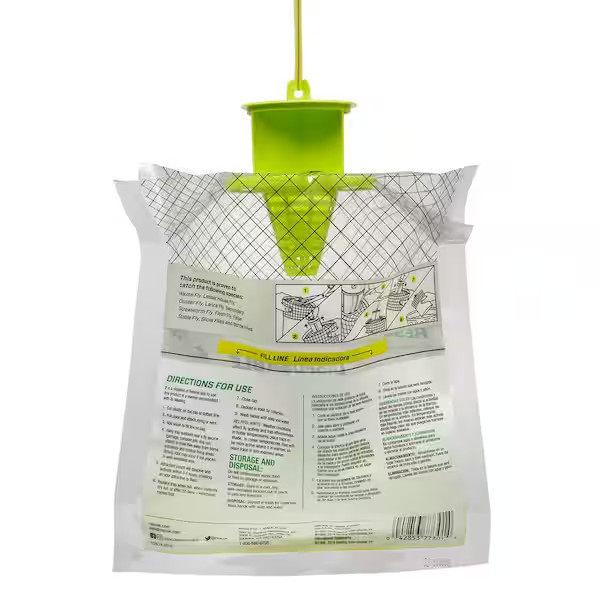 3 PACK!!! Rescue! Outdoor Disposable Big Bag Fly Trap ~ Buy more and save ! gallery
