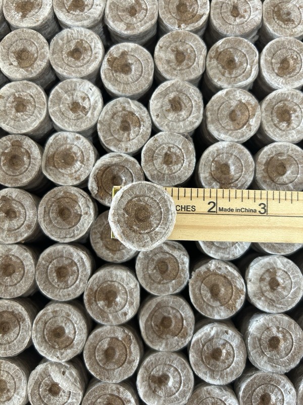 Jiffy Peat Pellets 30mm Peat Pellets Case of 1700, Seed Starting Pods | Bulk gallery