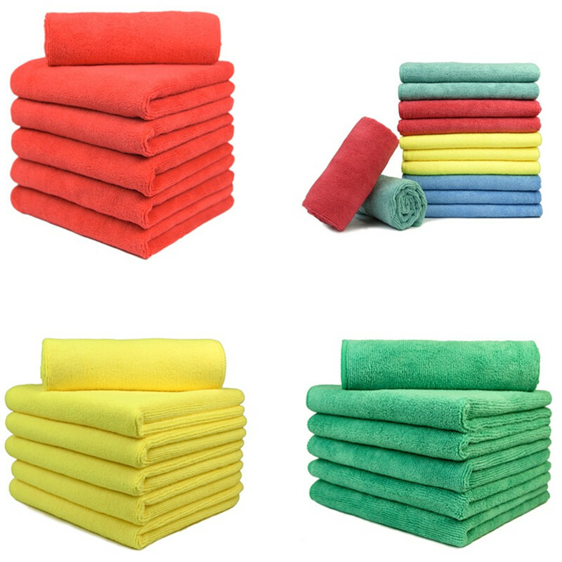 Lot Pack Microfiber Cleaning Cloth Towel No-Scratch Rag Car Polishing Detailing gallery