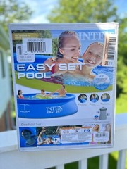 NEW Intex 10ft X 30in Easy Set Inflatable Swimming Pool W/ Filter Pump 28121EH