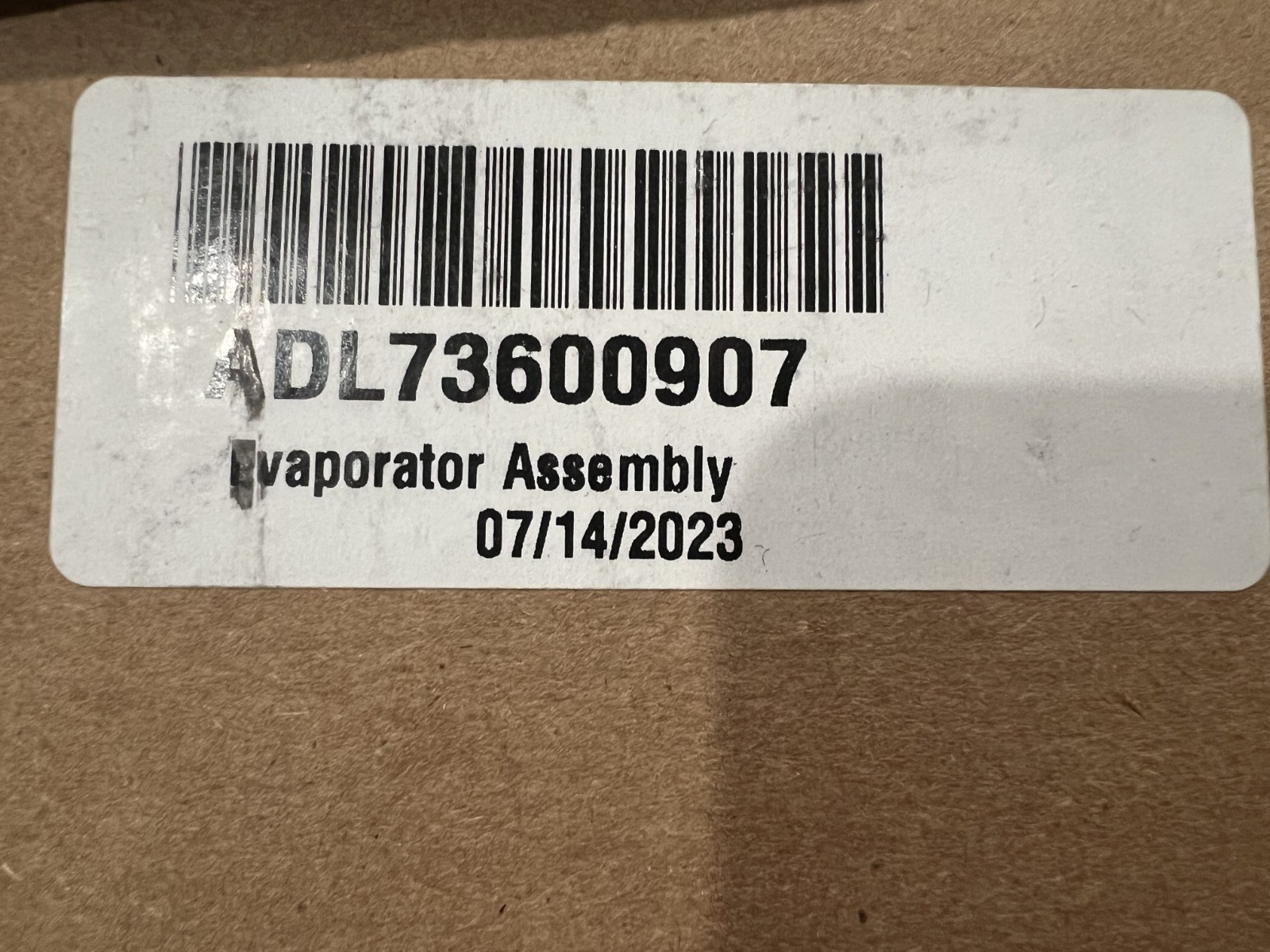 LG Refrigerator Evaporator #ADL73600907 *BRAND NEW OEM* gallery