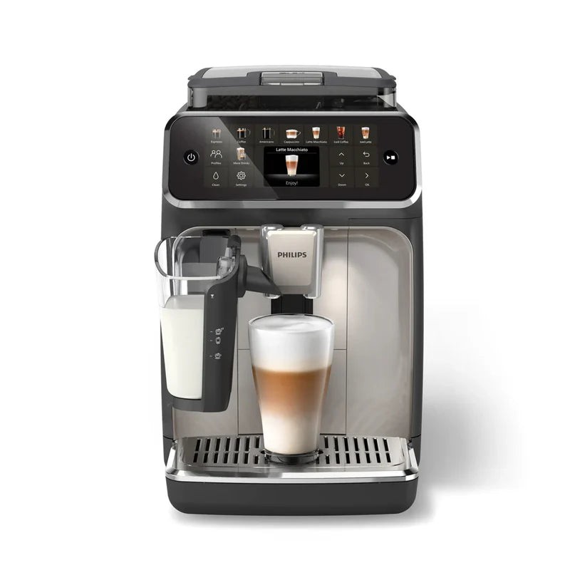 Philips 5500 LatteGo Automatic Espresso Machine, Chrome | 20 Recipes | EP5544/94 gallery