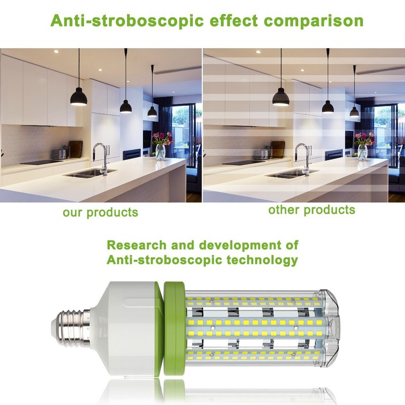 LED Corn Light Bulbs E26 30W 60W E39 100W 150W 5000K LED Replace HID CFL MHL HPS gallery