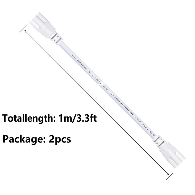 SinLoon UL-LP Certification T5 T8 LED Lamp Connecting Wire Ceiling 3.3 feet gallery