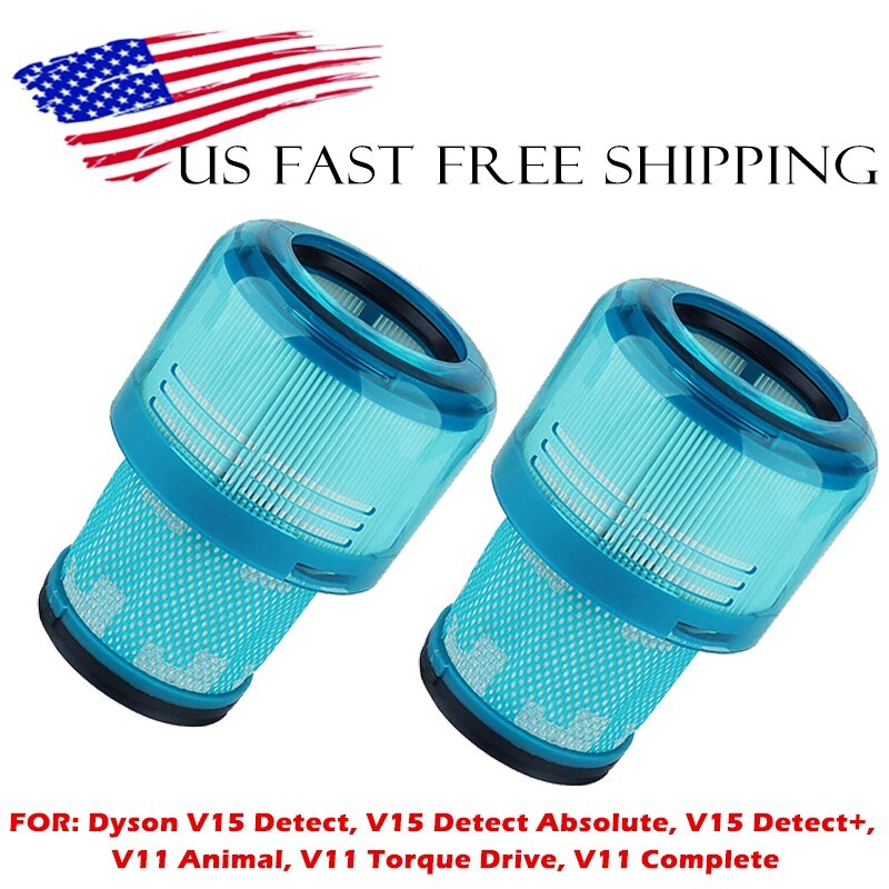 2 Pack HEPA Filter Replacements For Dyson V15 V11 Detect Cordless Vacuum Cleaner gallery