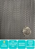 63% Woven Black Shade Cloth Sun Block 63% Tape All Sides Grommets 2' O/C gallery