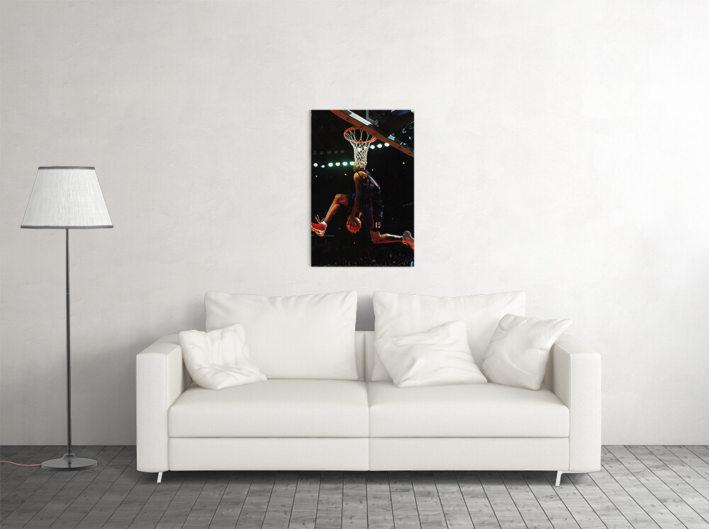 Allen Iverson Dunks Mvp Basketball Star Print Wall Art Home - POSTER 20x30 gallery