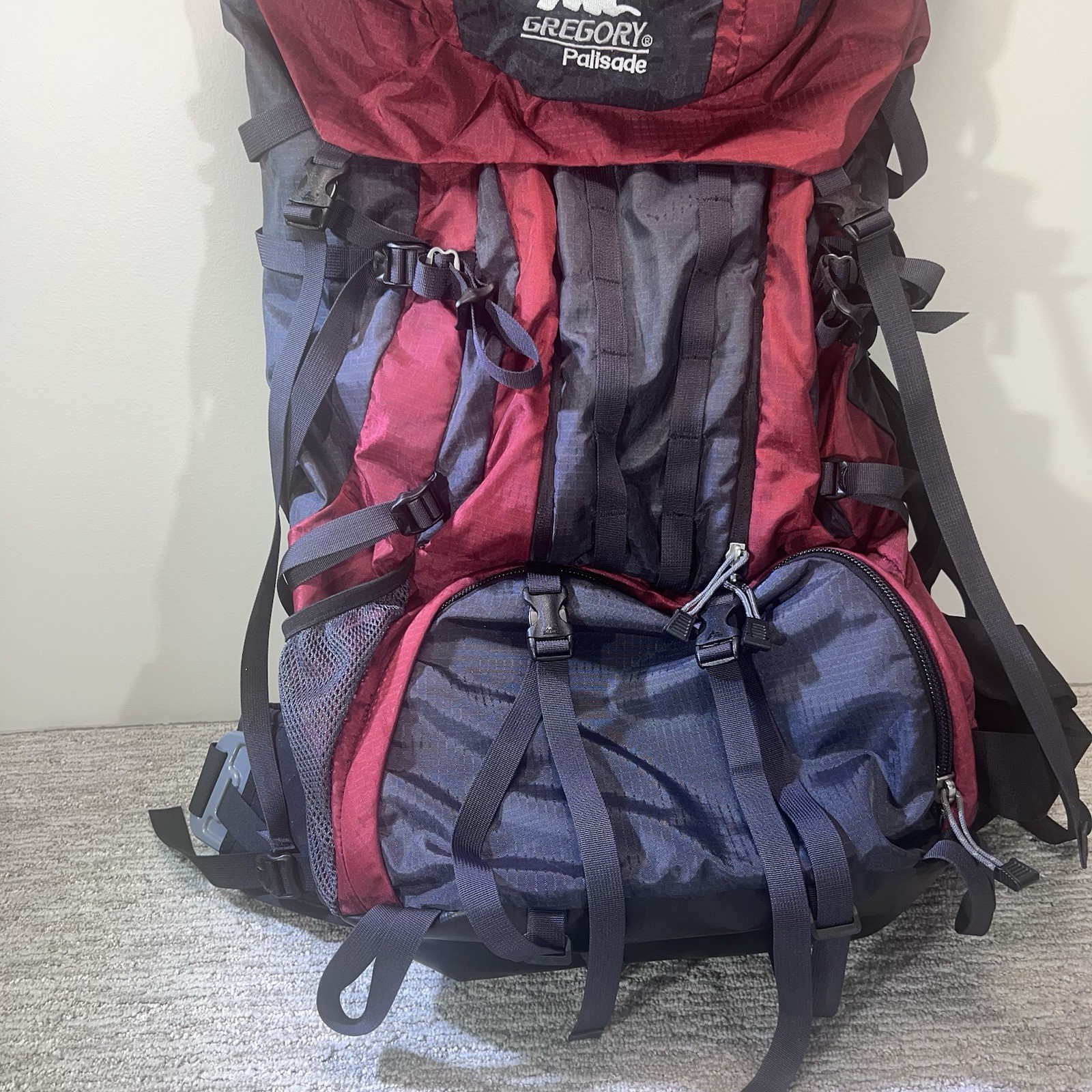 Gregory Palisade 80L Internal Frame Backpacking Backpack Sz Large Red Black 4