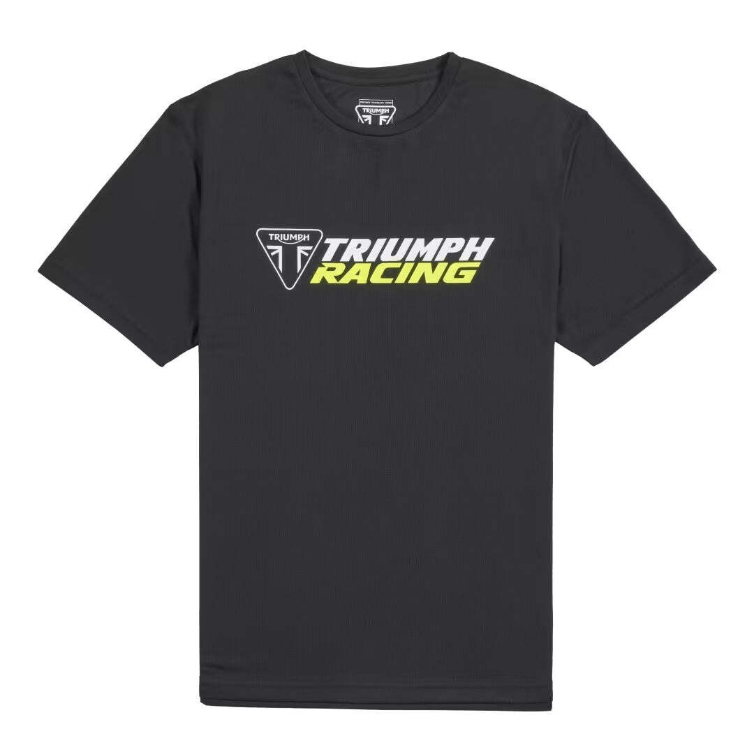 Triumph Racing Rapid Dry Crew Neck Logo Tee - MTSS25114 gallery