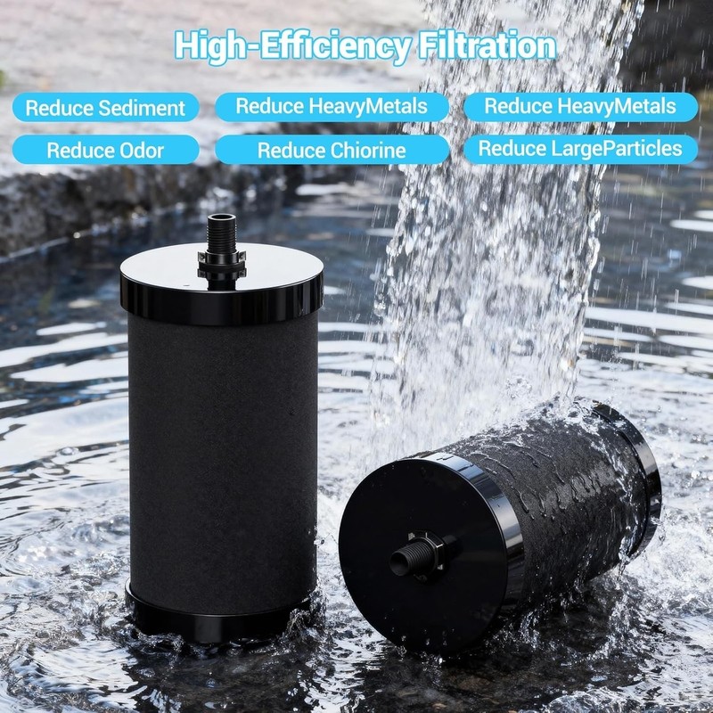 2387 Pro Replacement Water Filter Compatible With Alexapure Systems - 2 Filter gallery