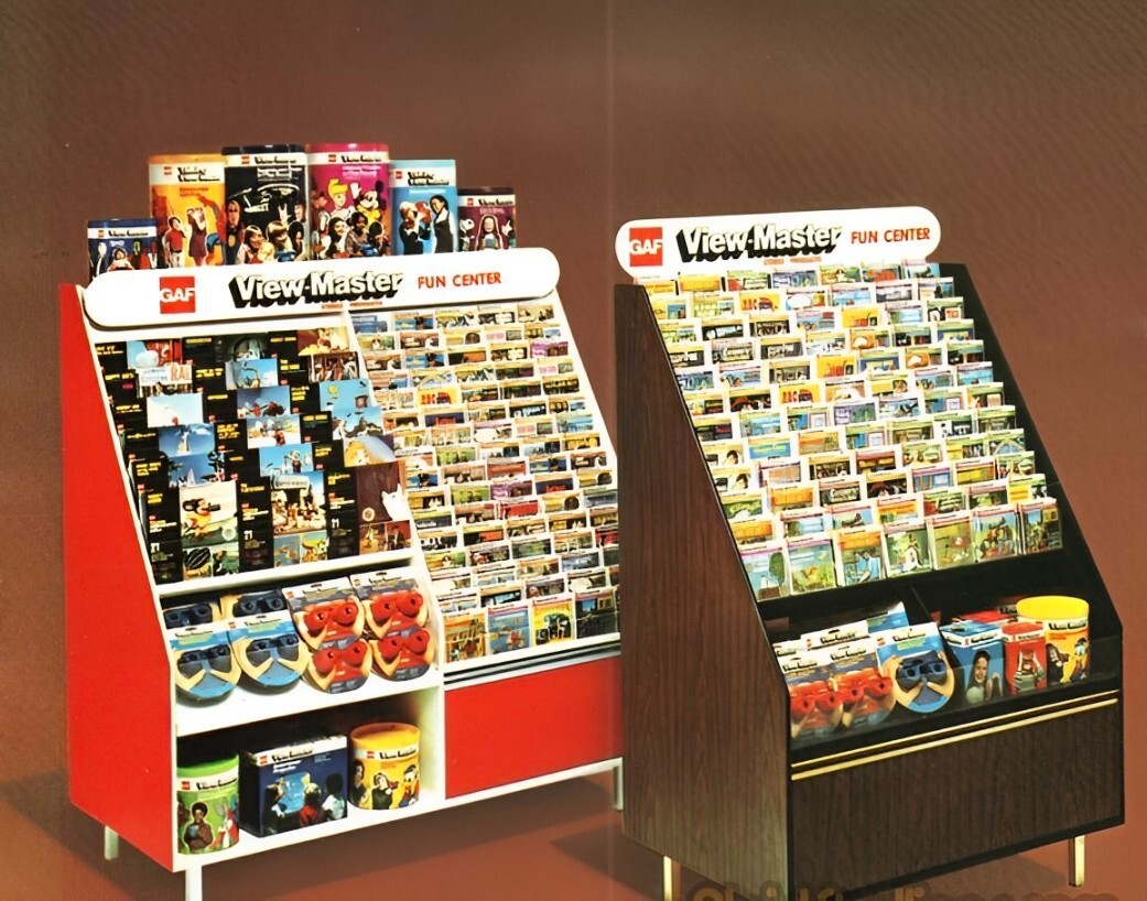 THE 70s WONDERFUL WORLD THROUGH VIEW-MASTER POSTER 24 X 18 Inches Wall Art gallery