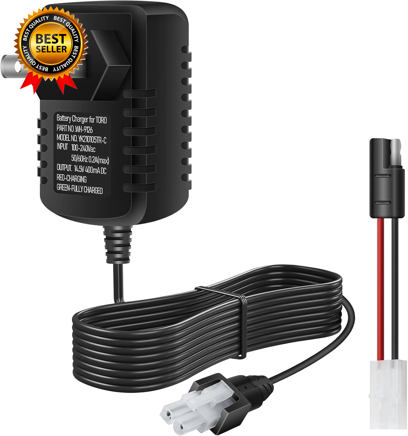 136-9126 Battery Charger by Compatible with Toro 22" Lawn Mower Battery Charger gallery
