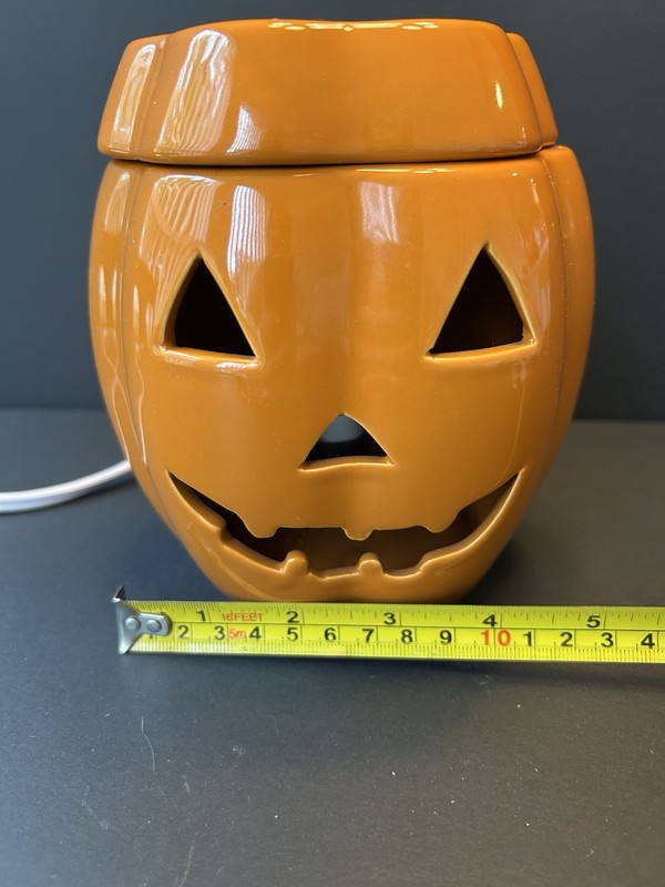 Intertek Pumpkin Wax Bar warmer Halloween EUC gallery