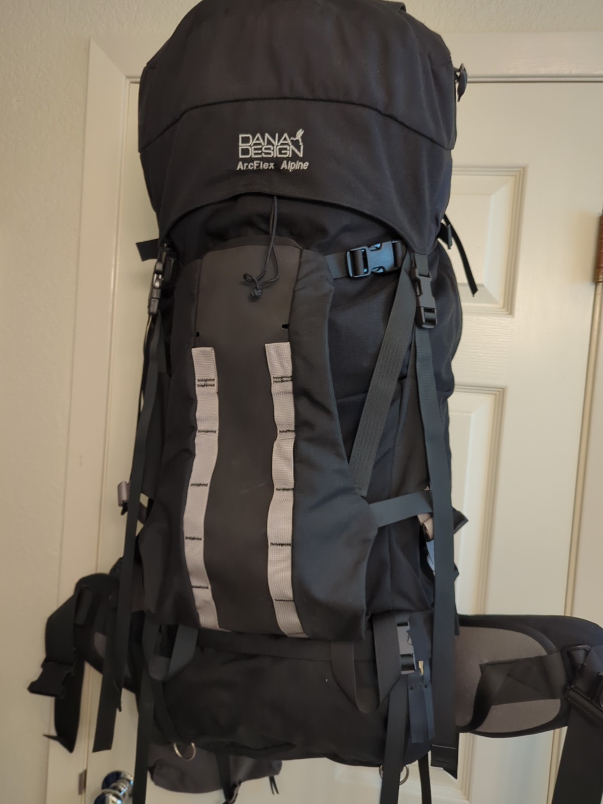 Dana Design Arcflex Alpine Backpack Black Large Pack Med Belt
