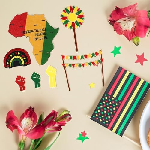 Juneteenth Decorations Wooden Centerpieces Honoring The Past Inspiring The gallery