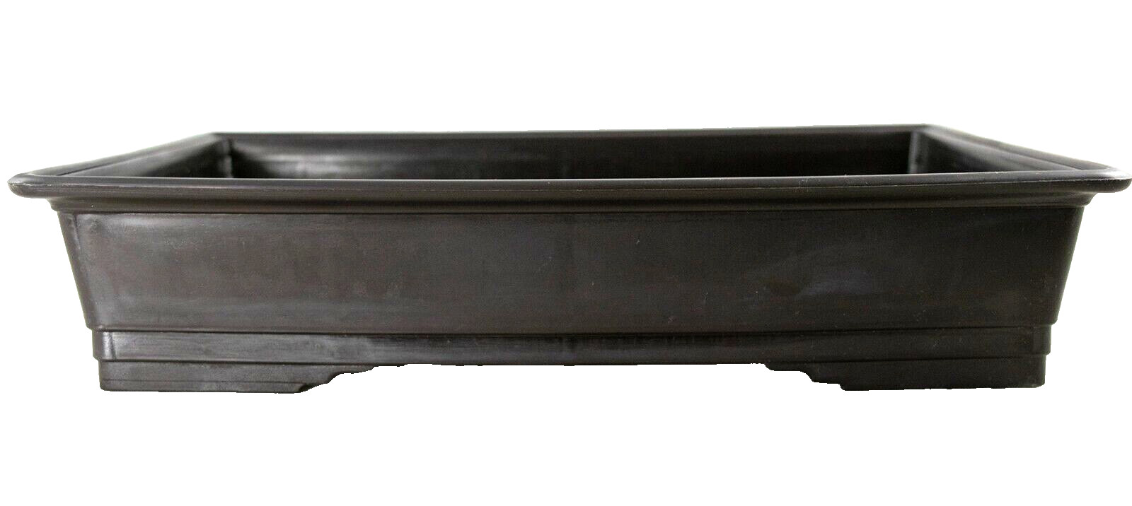 Japanese Plastic Bonsai Training Pot & Succulent Planter - 13"x 9.25"x 2.75" gallery
