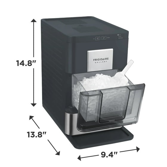 Frigidaire Gallery, 33 lbs. Touchscreen Nugget Ice Maker, Stainless Steel Accent gallery