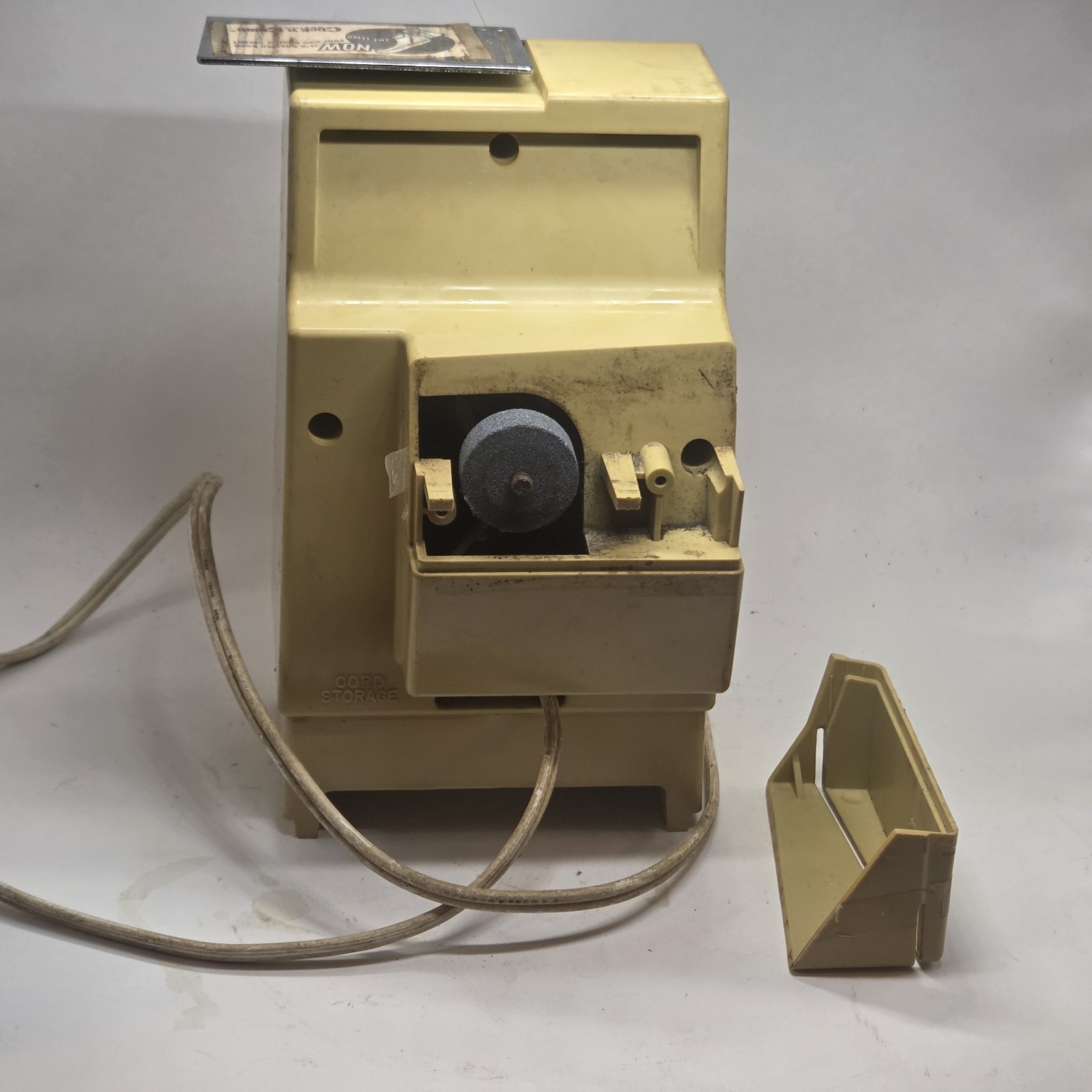 Vintage Rival Electric Automatic Can Opener Model 739 Tested Back Cover Detached gallery