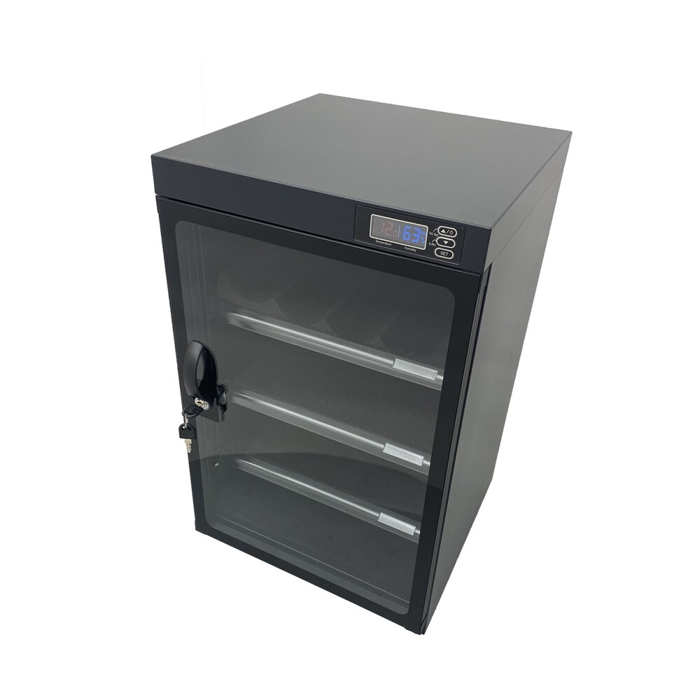 80L 4Tiers Camera Lens Dehumidifying Dry Cabinet Digital Noiseless Energy Saving gallery