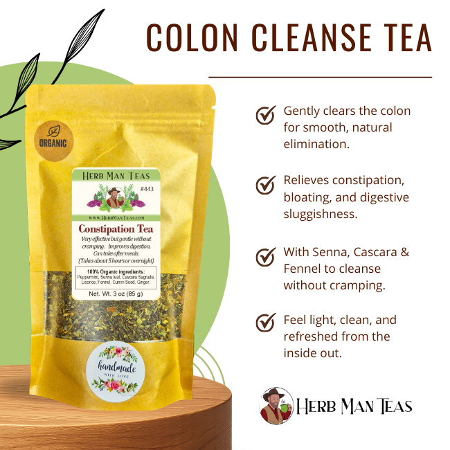 COLON CLEANSE TEA - Effective laxative & detox tea without cramping or bloating gallery