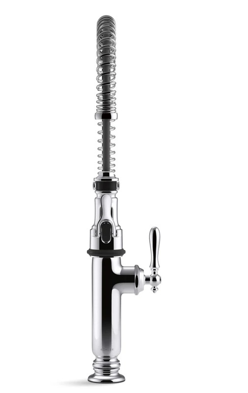 Kohler Tournant K-77515-CP PreRinse Pullout PRO Spray Kitchen Faucet Chrome NEW gallery