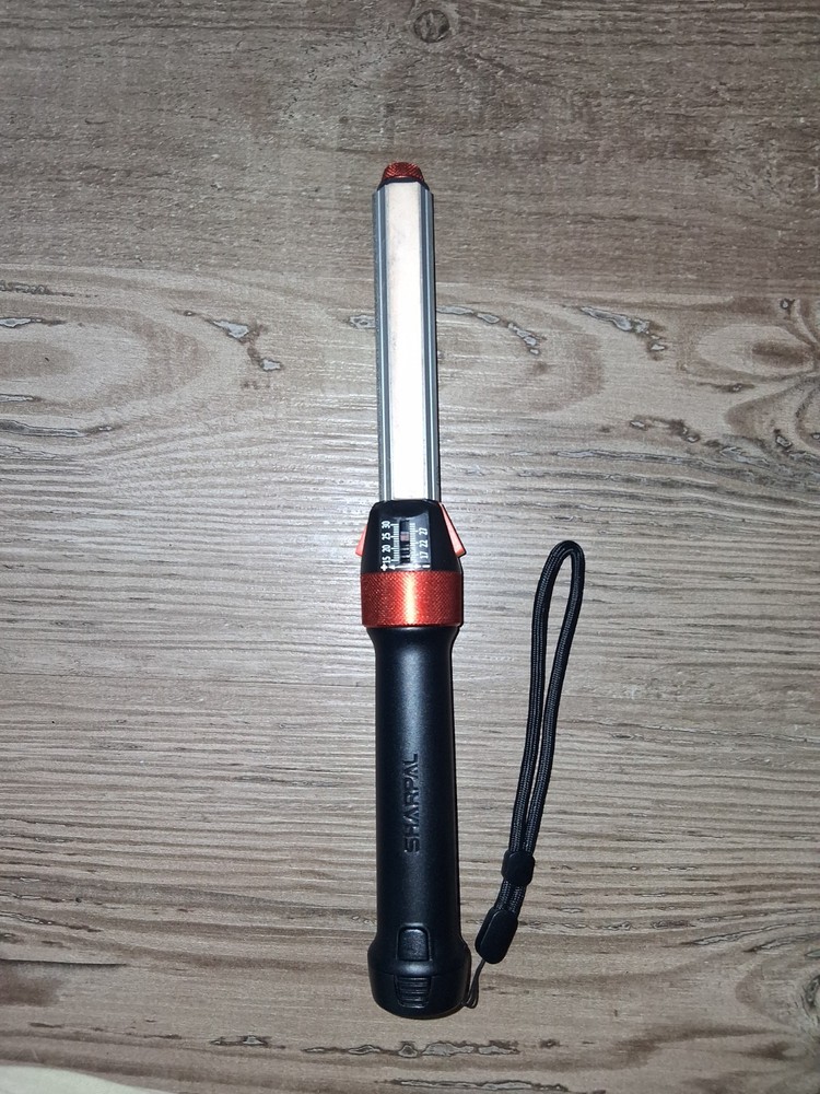 Used SHARPAL Portable Sharpener Rod With Strop
