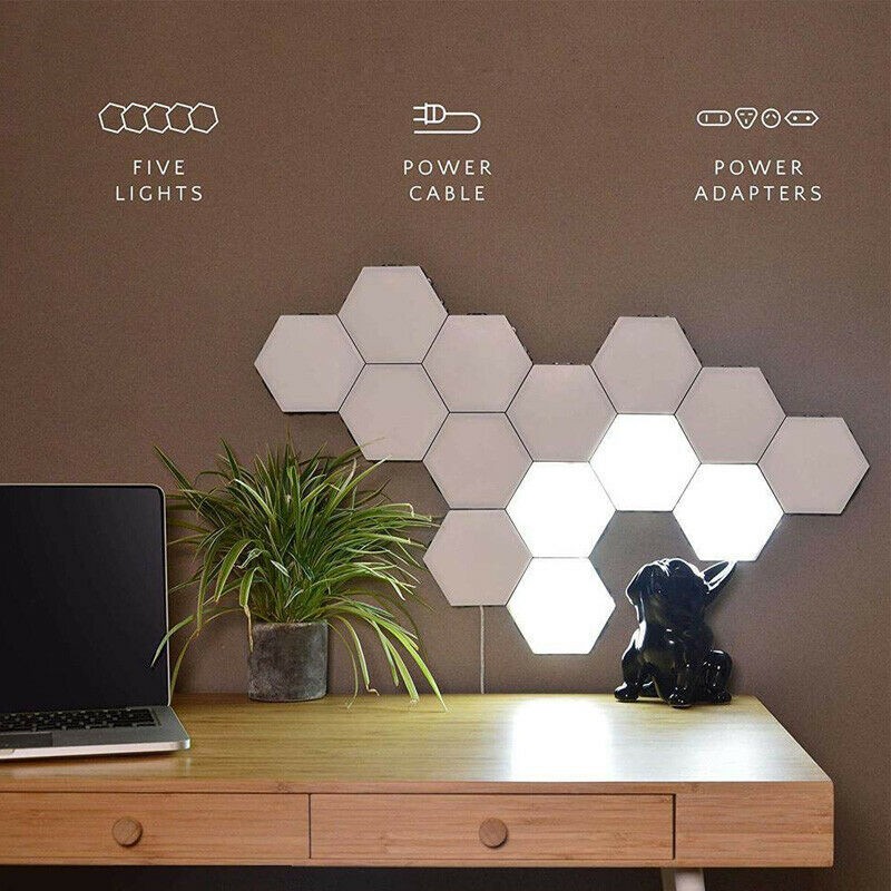 Modular Touch Lights, ABS+PC Output, Hexagon Plug gallery