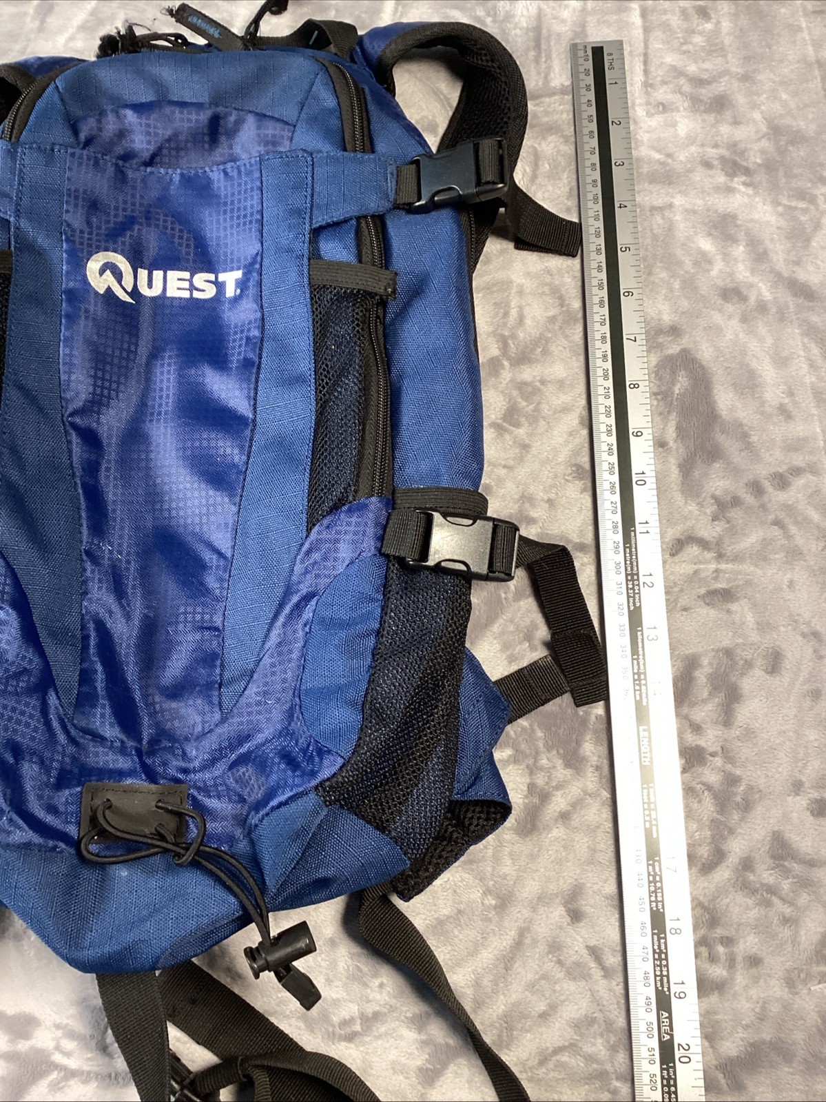 Quest Backpack Day Pack Hydration Pack Ready Navy Blue 5