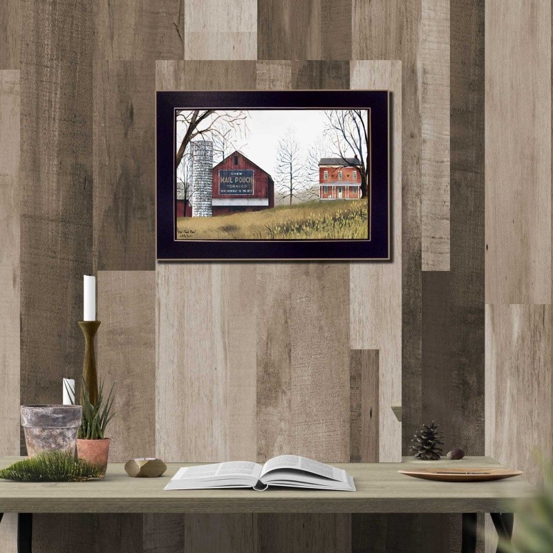 "Mail Pouch Barn" 14x10" Printed Wall Art Ready To Hang Framed Poster 2 lbs gallery