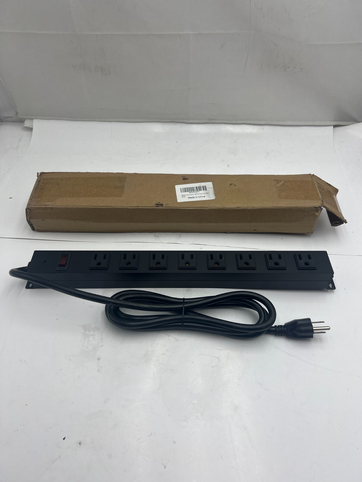 Relocatable Power Tap 8-Outlet Black Max Load 15A 125VAC 1875W 60Hz gallery
