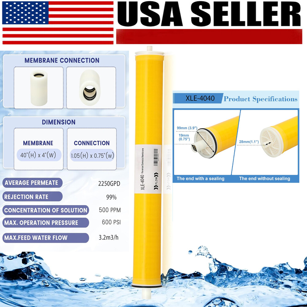 XLE-4040, XLE 4040 Reverse Osmosis Membrane for DOW Filmtec Membrane Replacement gallery