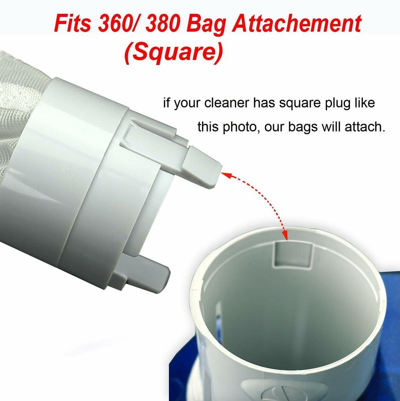 2-Pack 360 380 All Purpose Bag Replacement For Polaris Pool Cleaner 9-100-1014 gallery