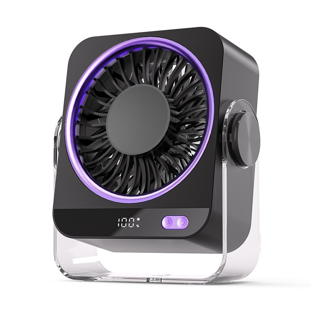 USB-C Ready Rechargeable Desk Fan 199 Speeds 35dB Quiet for Office Use gallery