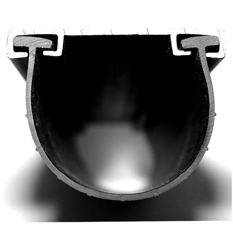 20 Ft. Garage Door Bottom Seal Insert Forms a U-Shape with 1/4 In. T-Ends gallery