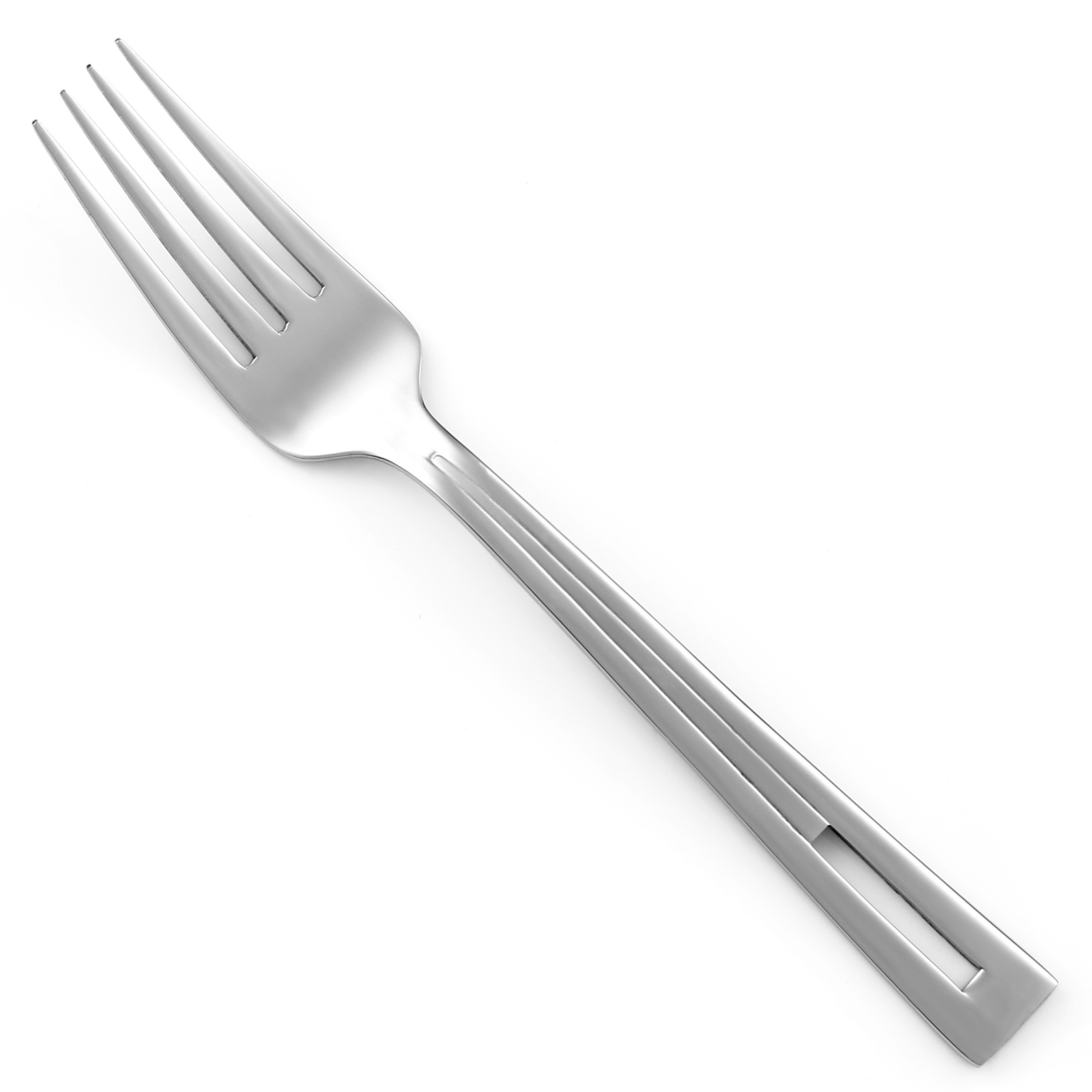 Oneida CIRCUIT Stainless Pierced Glossy Satin Accent Silverware CHOICE Flatware gallery