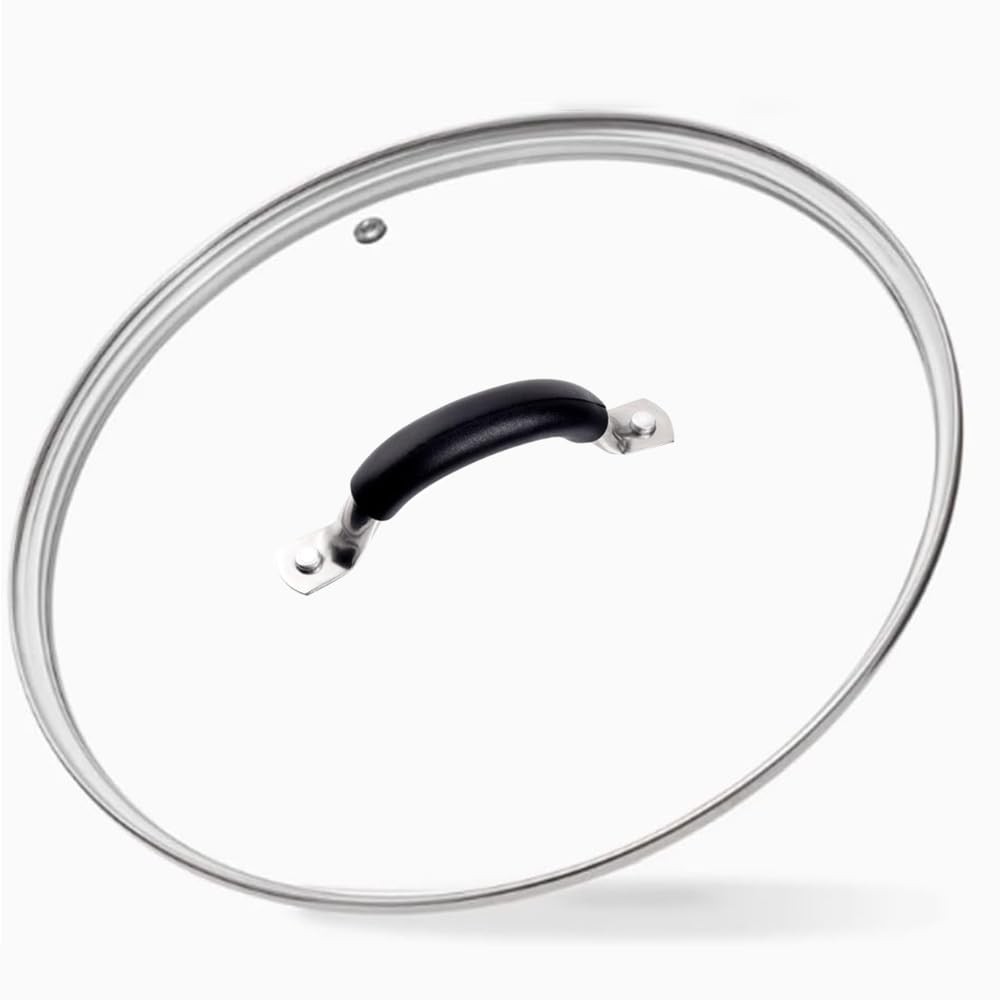 8 Inch Tempered Glass Lid for Lodge 8 Cast Iron Skillets 2QT Dutch Ovens -St... gallery