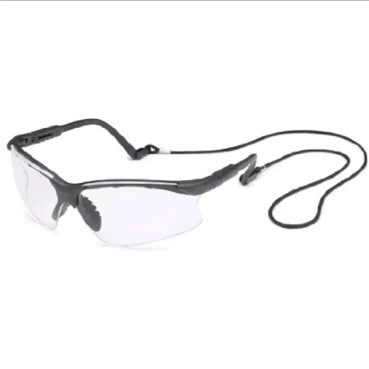 Gateway Safety 16GB80 Scorpion Adjustable Safety Glasses Clear Lens Black gallery