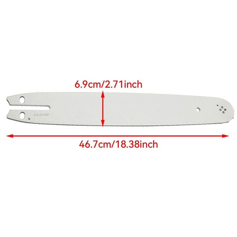 16'' Chainsaw Guide + Chainsaw Chains 3/8 LP 325" .058" 66DL Semi Chisel Chain gallery