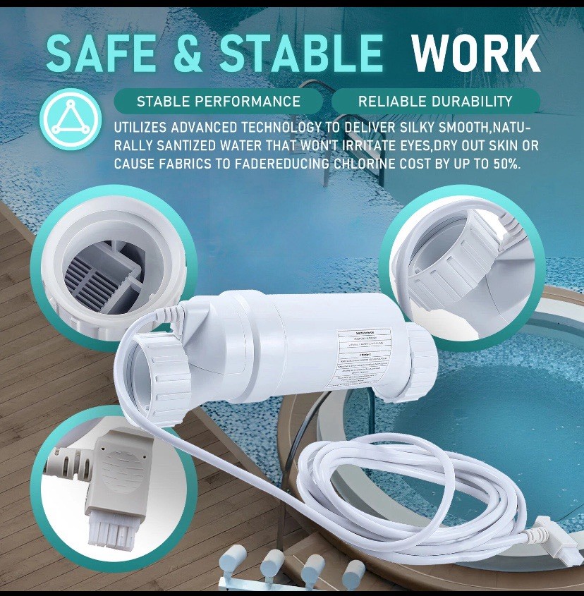 Salt Water Pool chlorinator System 40000 Gallon For Hayward Turbo Cell T-15 H gallery