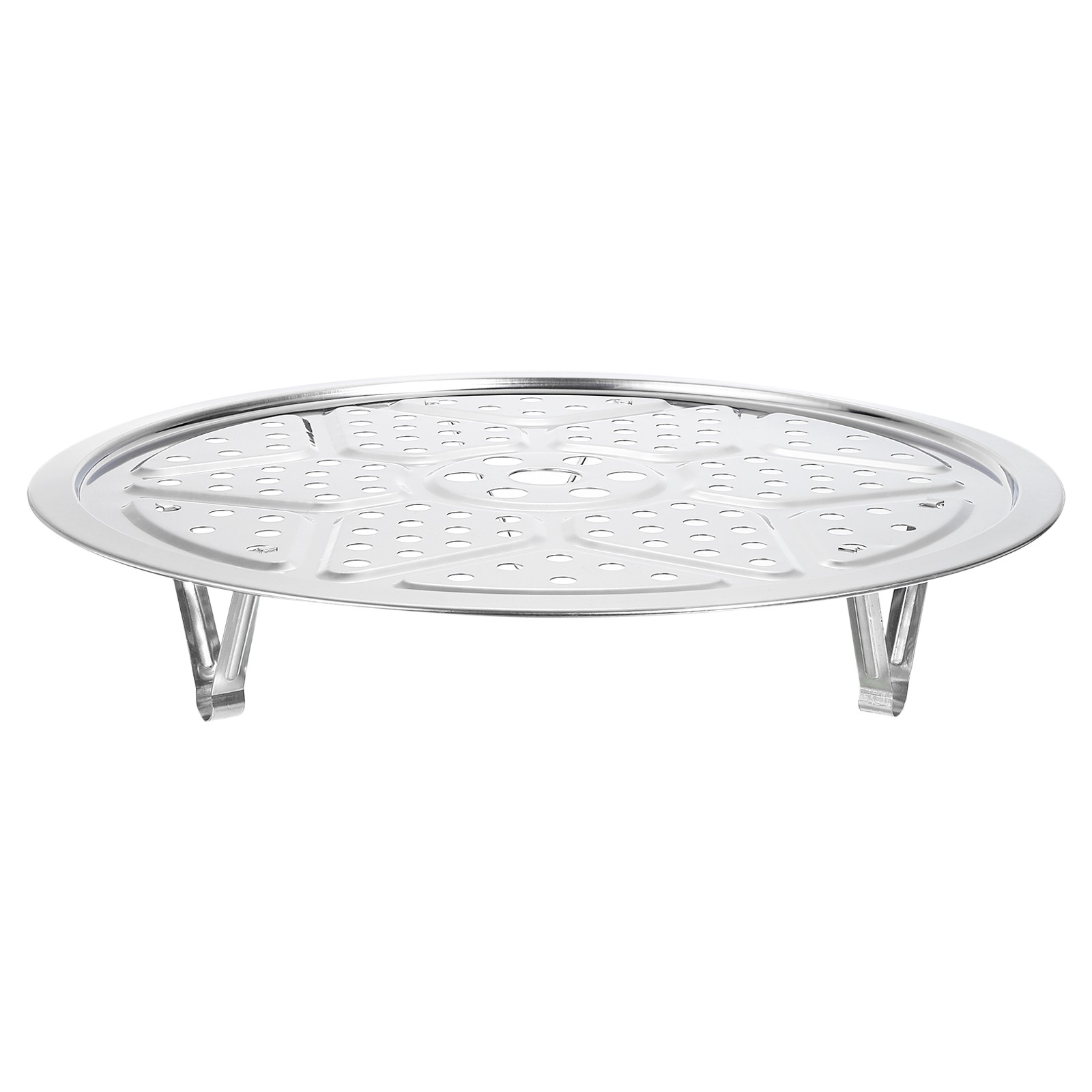 Stainless Steel Steamer Rack 10.2 Inch Insert Stock Pot Steaming Tray gallery