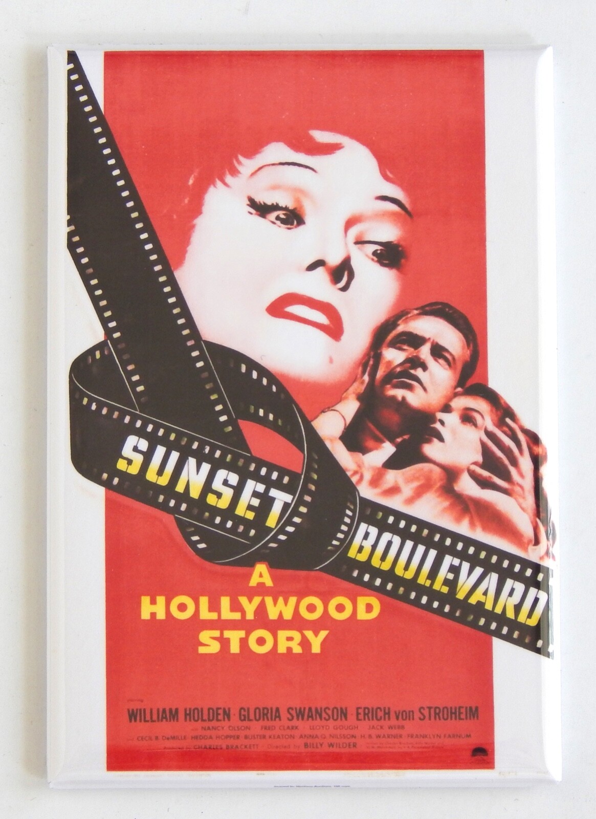 Sunset Boulevard FRIDGE MAGNET movie poster gallery
