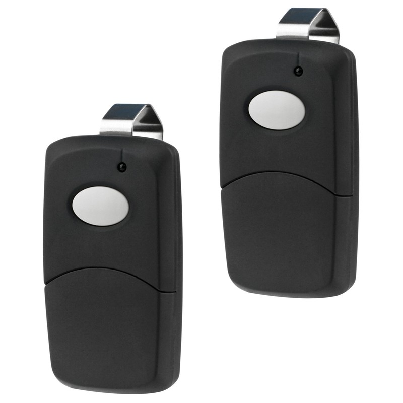 2x For Linear/MultiCode Gate Remote Control Opener 1089/3089/3070/3060 Black gallery
