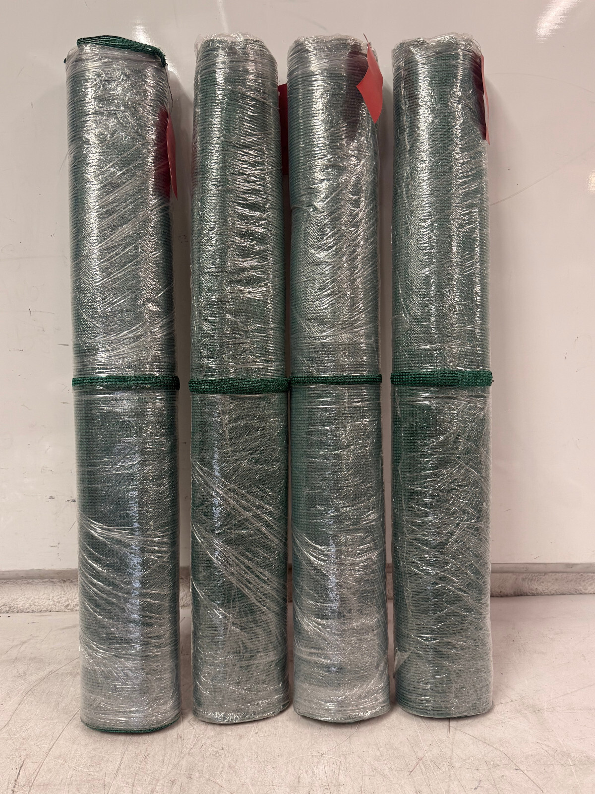 4 ROLLS Green 6' X 18' Sunscreen Sun Shade Windscreen Fabric 95% UV Block Patio gallery