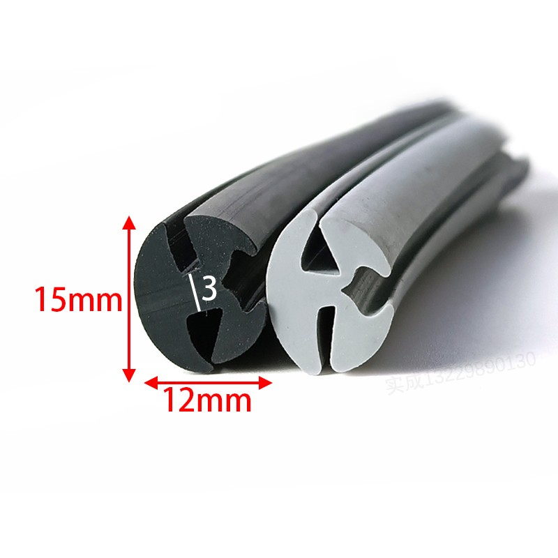 EPDM Dense Rubber Window Locking Gasket Width15-40mm Weather Stripping Seal gallery