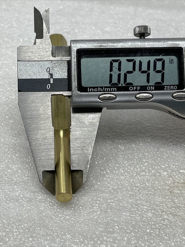 SK Tools 1/4” Brass Drift Punch, 6325, Hex Shank, 4” Long, USA Made, New gallery