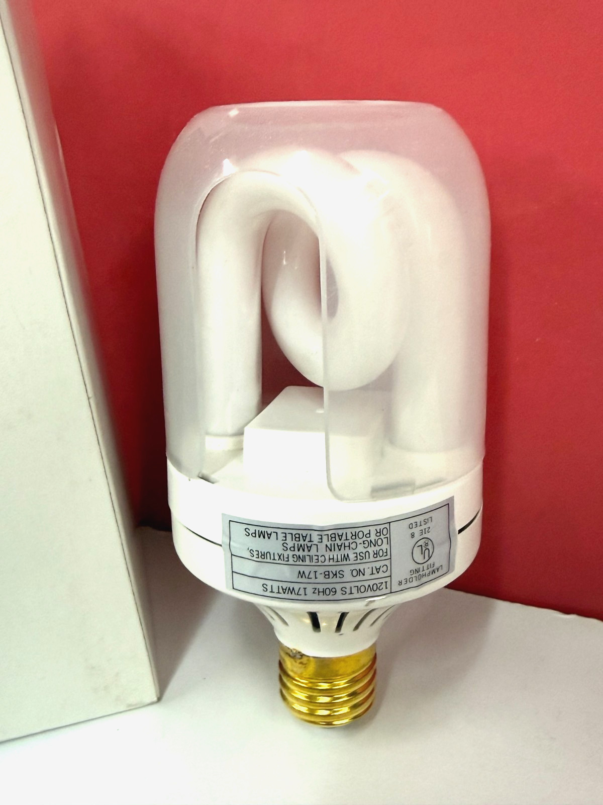 17W 120V Compact Fluorescent LIGHT BULB LAMP Daylight 75W-Equivalent NEW C5000 gallery