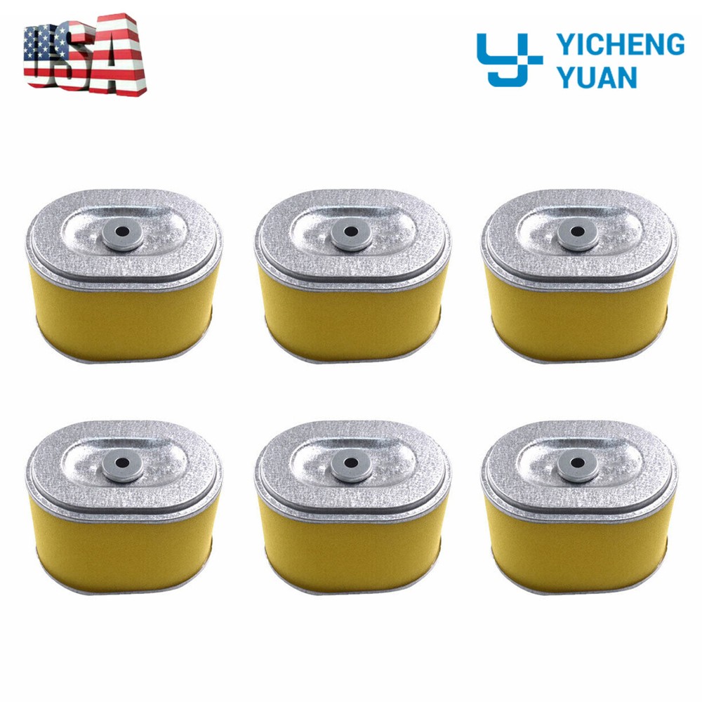 6 PACK AIR FILTER CLEANER ELEMENT For HONDA GX160 GX200 5.5HP 6.5HP ENGINE
